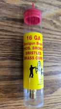 Pro-Shot Bore Brush For 16 Gauge Shotgun #5/16-27 Threads Bronze Bristles - 16S