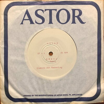Bread - Talks / Talks Some More Rare 1969 Astor Promo Interview Oz 45