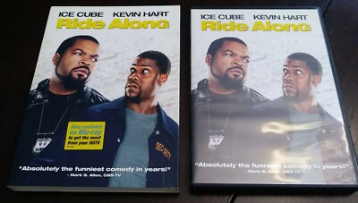 Ride Along (2014, DVD) Kevin Hart, Ice Cube Used Fast Shipping Comedy Movie Film