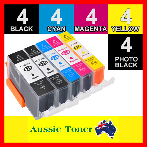 Lot De 10 Cartouches Compatibles Canon PGI525 CLI526 - Pour Pixma MG/MG Série