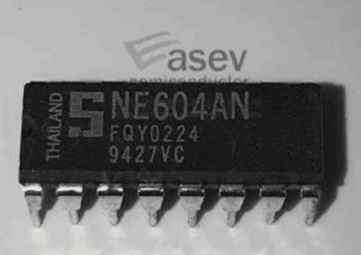 Philps NE604AN DIP Single Radio Communication IF Amplifier, IC #W2