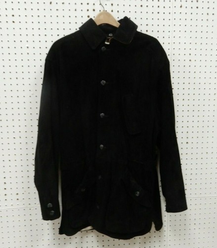 Joseph Abboud Men's Black Suede Jacket 