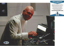 KEIR DULLEA SIGNED '2010' 8X10 PHOTO 2001: A SPACE ODYSSEY ACTOR BECKETT COA BAS