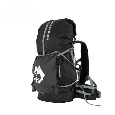 30L Black Multipurpose Hiking Backpack Travel Bag For Outdoor Climbing Trekking