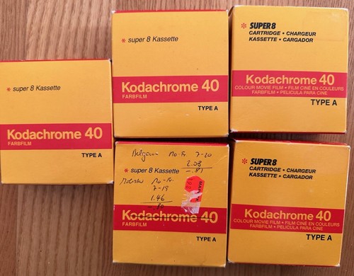 Kodachrome 40, Kodak Super 8 Farbfilme, Type A, Abgelaufen 1994,1995 - Bild 2 von 4