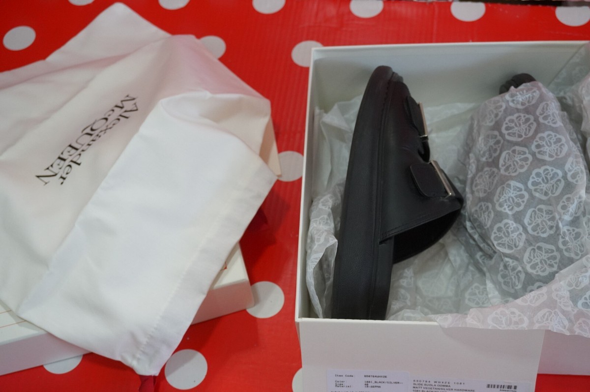 Alexander McQueen クロスストラップサンダル 40サイズ Alexander McQueen クロスストラップサンダルサイズ40