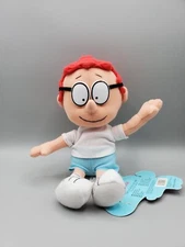 Rocky And Bullwinkle and Friends SHERMAN Plush Stuffed Vintage 1999