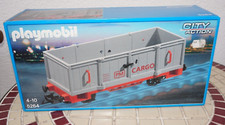 BOD/3 Playmobil Eisenbahn 5264 Cargo - offener G&uuml;terwagen - Neu & OVP