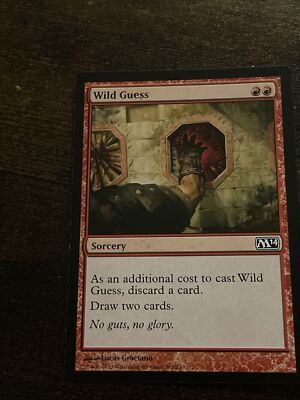 Wild Guess x 1 - Magic 2013 - 157/249 - MTG Magic The Gathering D9453* | eBay Wild Guess x 1 - Magic 2013 - 157/249 - MTG Magic The Gathering D9453* | eBay
