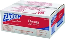 Ziploc 682257 1 Gal. Ziploc Double Zipper Storage Bags (250/Box)