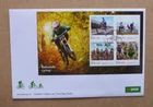 2016 IRELAND CYCLING MINI SHEET FIRST DAY COVER
