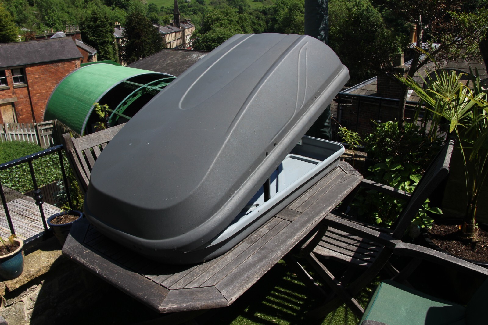 HALFORDS CAR ROOF BOX SUITABLE FOR SMALLER CARS eBay