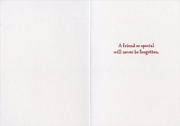 Tarjeta de condolencia de mascotas Avanti con huellas humanas y de perros Foto 2 de 2