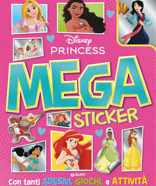Principesse Disney. Mega Sticker -  - 2024