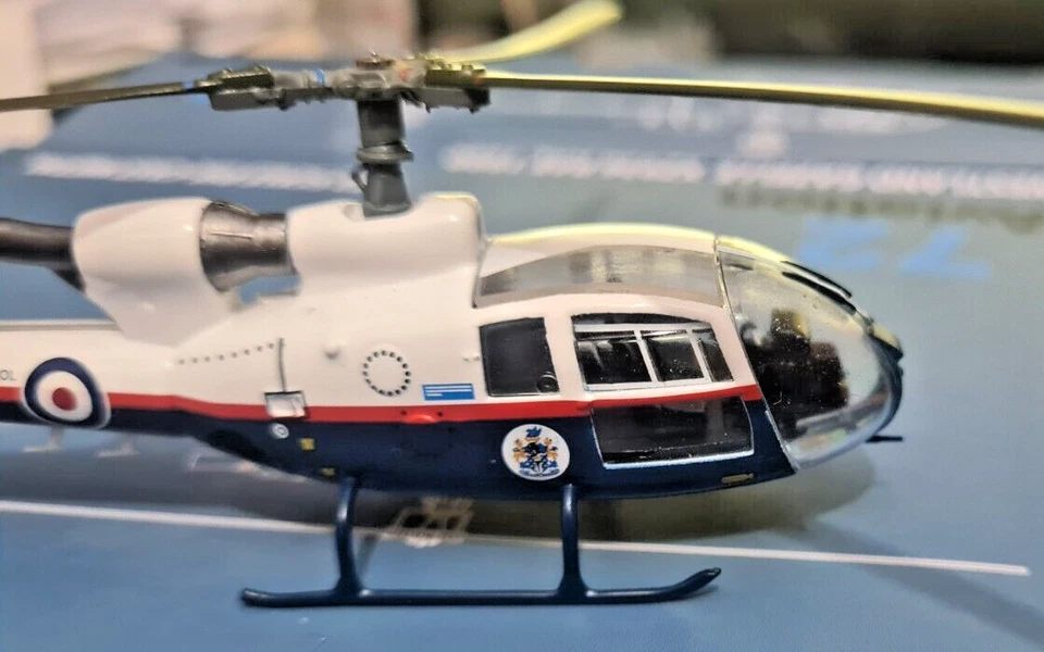 Westland Gazelle XZ936 RAE 1990 - Scala 1:72 Die Cast Aviation 72 - Immagine 2 di 4