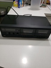 JVC TD-W11J Stereo Double Cassette Deck Turns On But Needs Repair