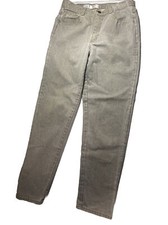 Vintage USA Calvin Klein Sport light Gray Denim Mom Jeans Womens 14 32x30" EUC