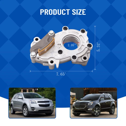 NEW Oil Pump Fits GM 2004-2021 Buick Cadillac 9-4X Acadia 2.8L-3.6L V6 12640448 - Picture 10 of 17