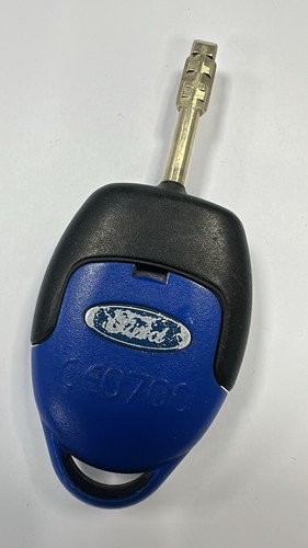 FORD TRANSIT TELECOMANDO PORTACHIAVI 3 PULSANTI. MK7 FURGONE RIBALTABILE BLU TESTATO E FUNZIONANTE!! - Foto 2 di 3