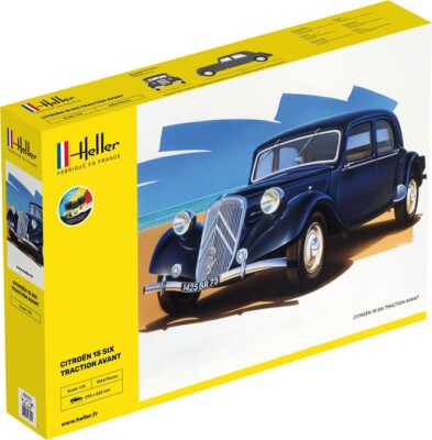 Heller 56799 - 1:8 STARTER KIT Citroen 15 SIX Traction Avant  - Neu