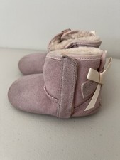Ugg Boots Baby Infant Pink Jesse Bow, Size 04/05 12-18 Months