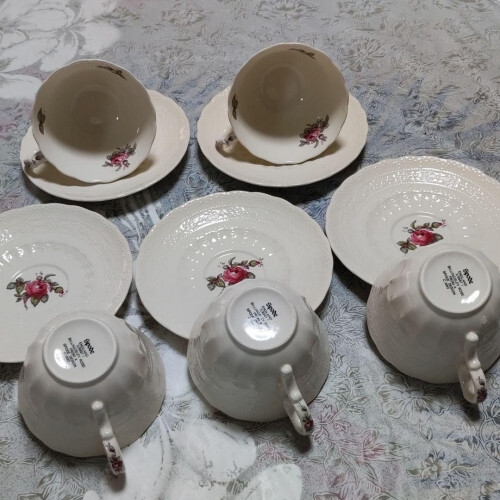Spode Billingsley Rose C&S x 5 customers 31800➡28400 | eBay