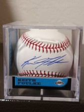 KEITH FOULKE San Francisco Giants Signed OML Baseball (JSA Witness COA)