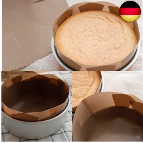 Dauerbackfolie 2er Set, Backpapier Springform, Premium Dauerbackfolie rund, - Bild 3 von 4