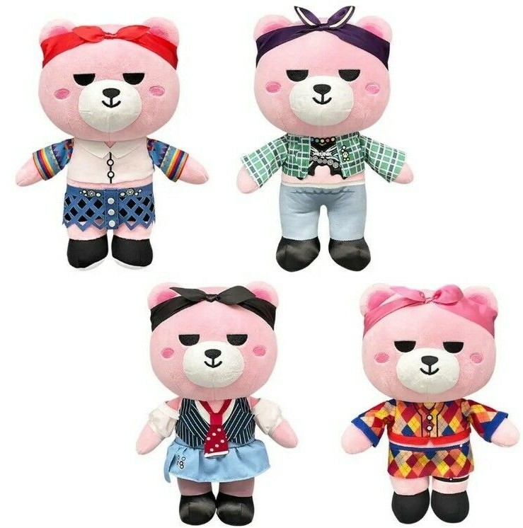NEW BLACKPINK KRUNK Love Sick Girl Plush Doll Toy 4 set NEW BLACKPINK KRUNK Love Sick Girl Plush Doll Toy 4 set