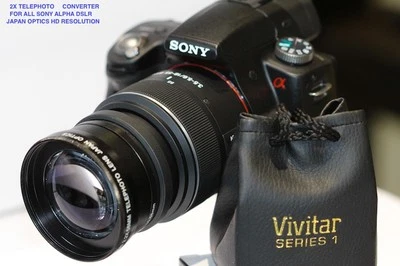 VIVITAR/XIT FOR SONY SONY ALPHA A3000 nex5 nex 2.2x telephoto zoom lens 49mm
