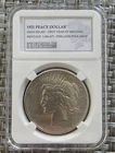 1921 Peace Dollar Silver $1, Circulated, High Relief, Great Detail and Luster!