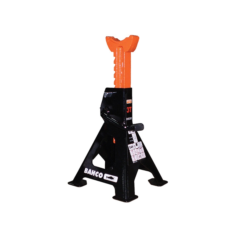 Bahco BH33000 Axle Stands 1.5 Tonne (3 Tonne Pair) - Image 7