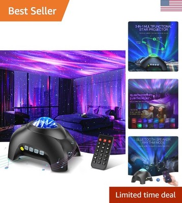 Bluetooth Aurora Projector with 33 Effects: Ideal for Parties and Relaxation