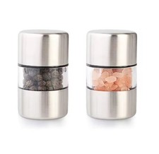 Mini Stainless Steel Salt Pepper Grinder Manual Spice Herb Mill Kitchen Tool