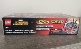 Lego 76077 Marvel New Detroit Steel Strikes Agent Coulson Invincible Iron Man