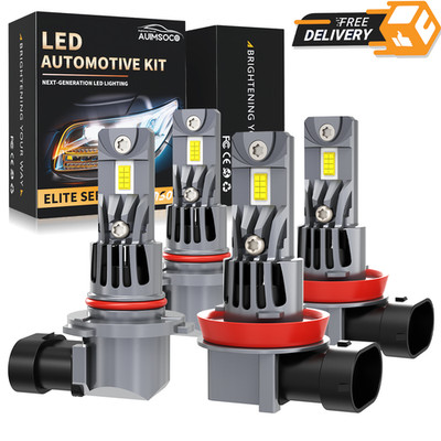 For Nissan Altima 2019-2021 LED Headlight Combo 4pcs Kits High & Low Beam Bulbs