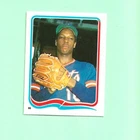 (1) DWIGHT GOODEN 1985 FLEER MINI STICKER # 95 METS NM CARD (N1445)