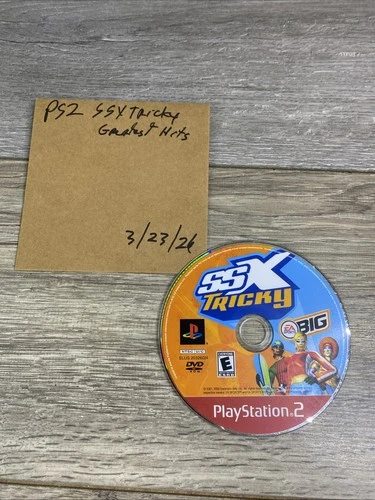 SSX Tricky Greatest Hits PS2 Playstation 2 Loose Disc Only.
