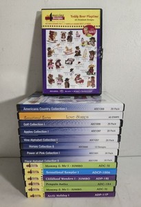 Amazing Designs Machine Embroidery Designs CD Lot of 15 CDs