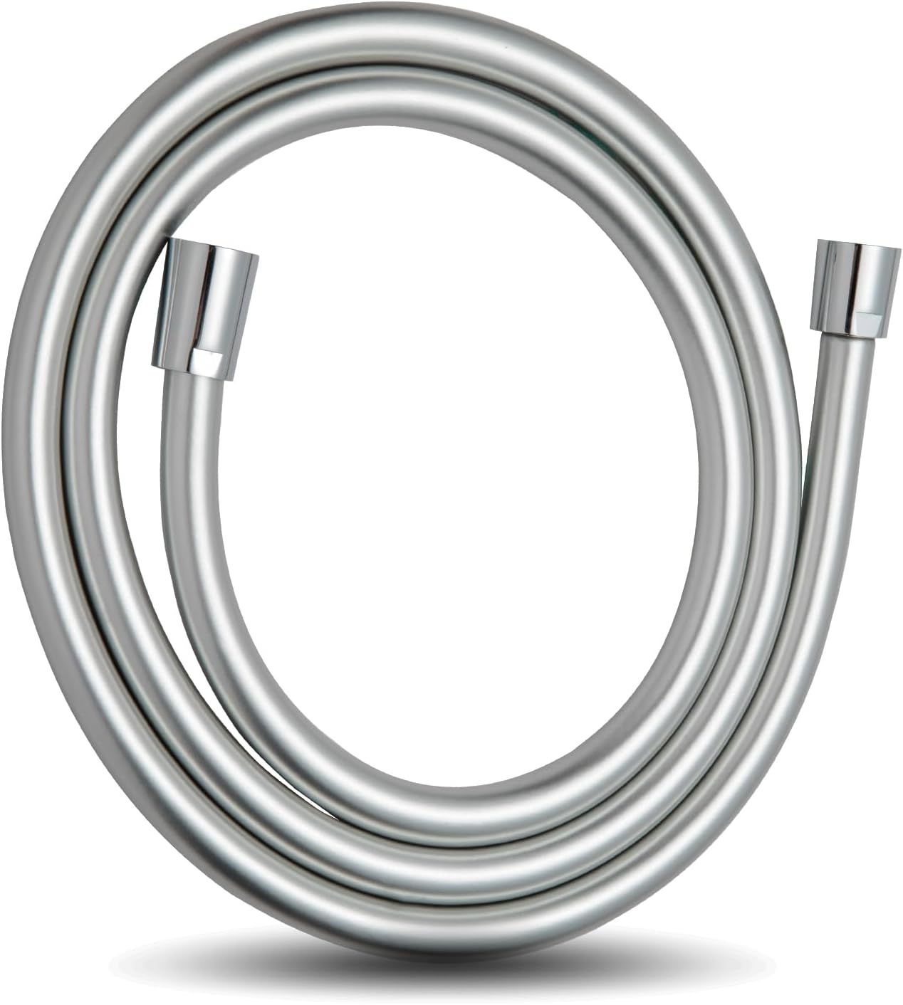 Shower Hose 1.2M, PVC Smooth Shower Pipe with Washers, Flexible Anti-Kink Handhe