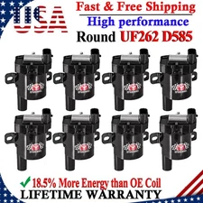 8Pcs High Performance Ignition Coils For GMC Chevy Silverado 4.8/5.3/6.0L UF262