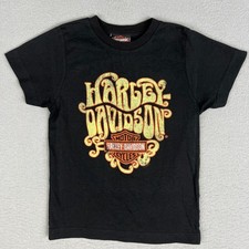 Harley Davidson is Groovy T Shirt Youth XS Short Sleeve Traverse City 2020