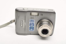 Nikon Coolpix L2 6MP Digital Point Shoot Camera Gray , Tested, Boxed