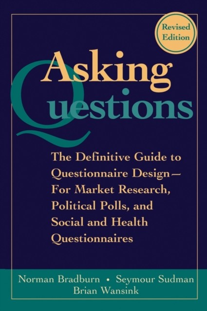 Asking Questions by Brian  Wansink (Paperback Book)