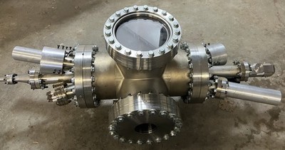 Large assembly for Gas Chromatography incl. Varian 9515106 Leak Valve, MBA-100