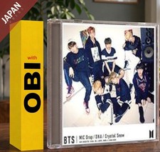 BTS - Mic Drop / DNA / Crystal Snow FC Limited w/OBI CD Japan Import K-Pop