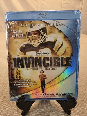 Invincible Blu-ray Disc 2006 Mark Wahlberg Disney NEW Sealed