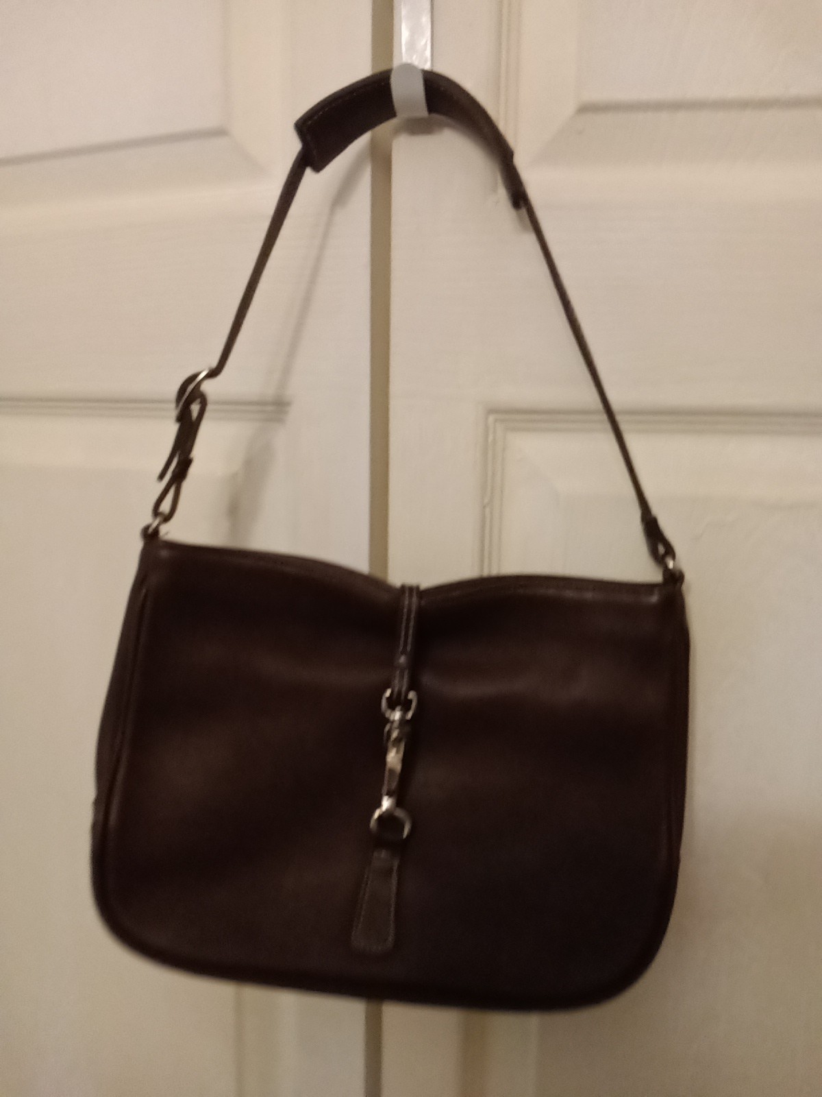 バッグ Vintage Coach Hobo Clip Bag Brown Vintage coach hobo bag - Etsy.de