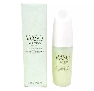 Shiseido Waso Quick Matte Moisturizer Oil-Free 2.5oz Mattifying Smooth Hydrates