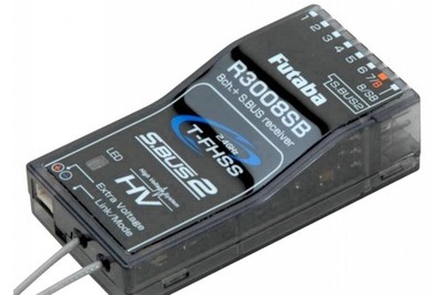 Futaba R3008SB 2,4 GHz T-FHSS 8-Kanal-Empfänger mit Telemetrie - 01000676